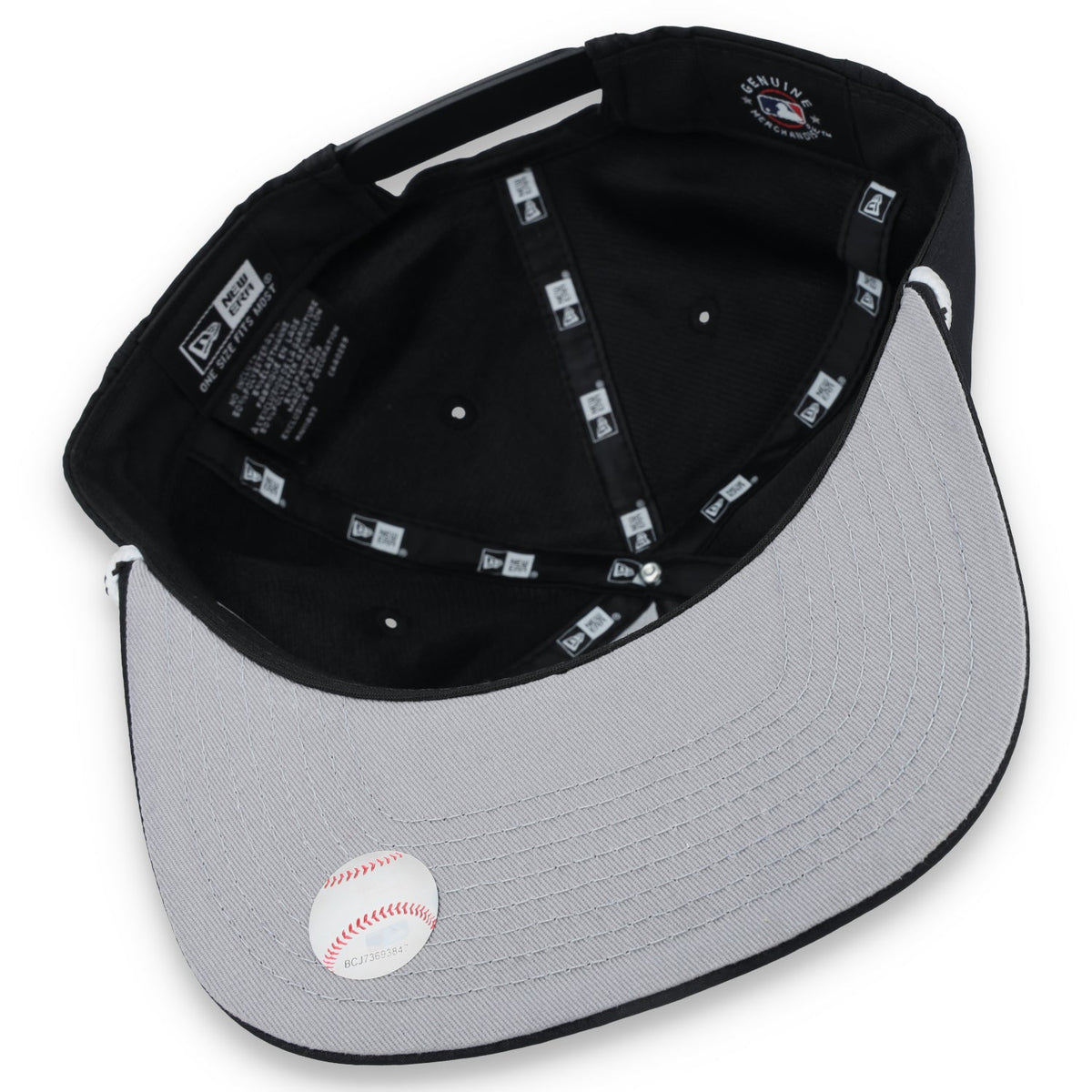 New Era Pittsburgh Pirates Golfer Team Rope Snapback Hat - Black product image 7, provided for visual reference and product