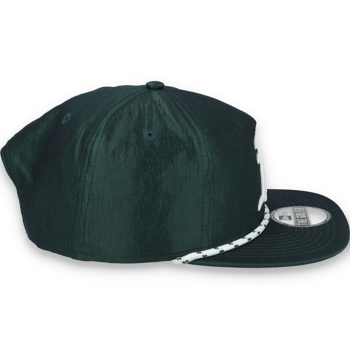 New Era Oakland Athletics Golfer Team Rope Snapback Hat - Green product image 6, provided for visual reference and product