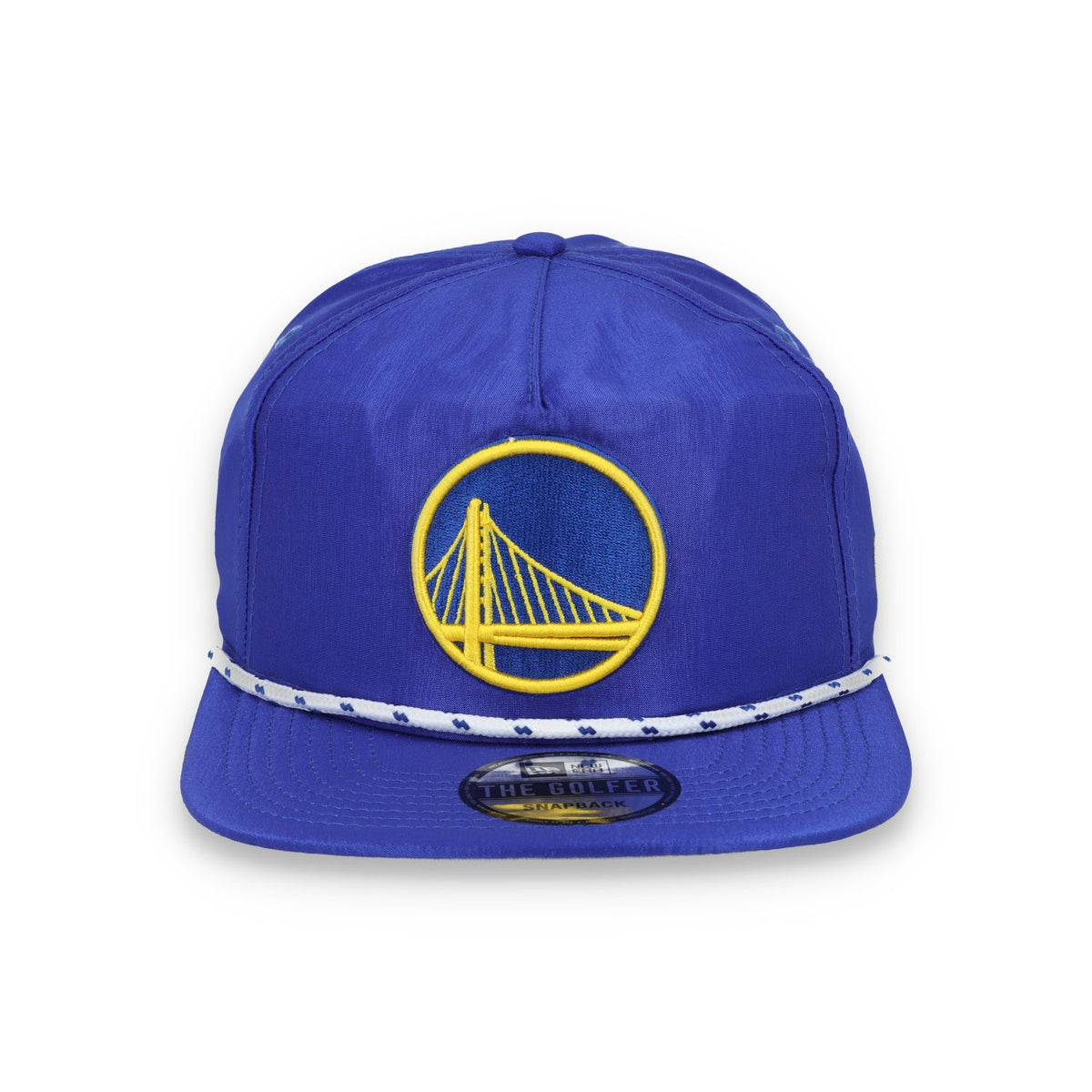 New Era Golden State Warriors Golfer Team Rope Snapback Hat - Blue product image 2, provided for visual reference and