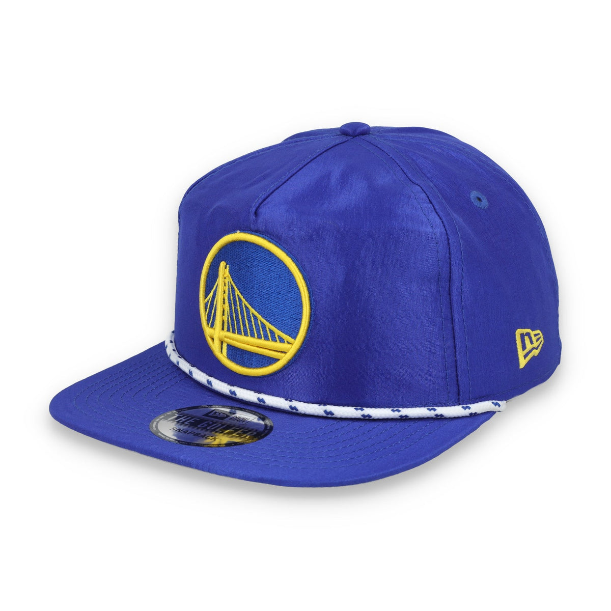 New Era Golden State Warriors Golfer Team Rope Snapback Hat - Blue product image 3, provided for visual reference and