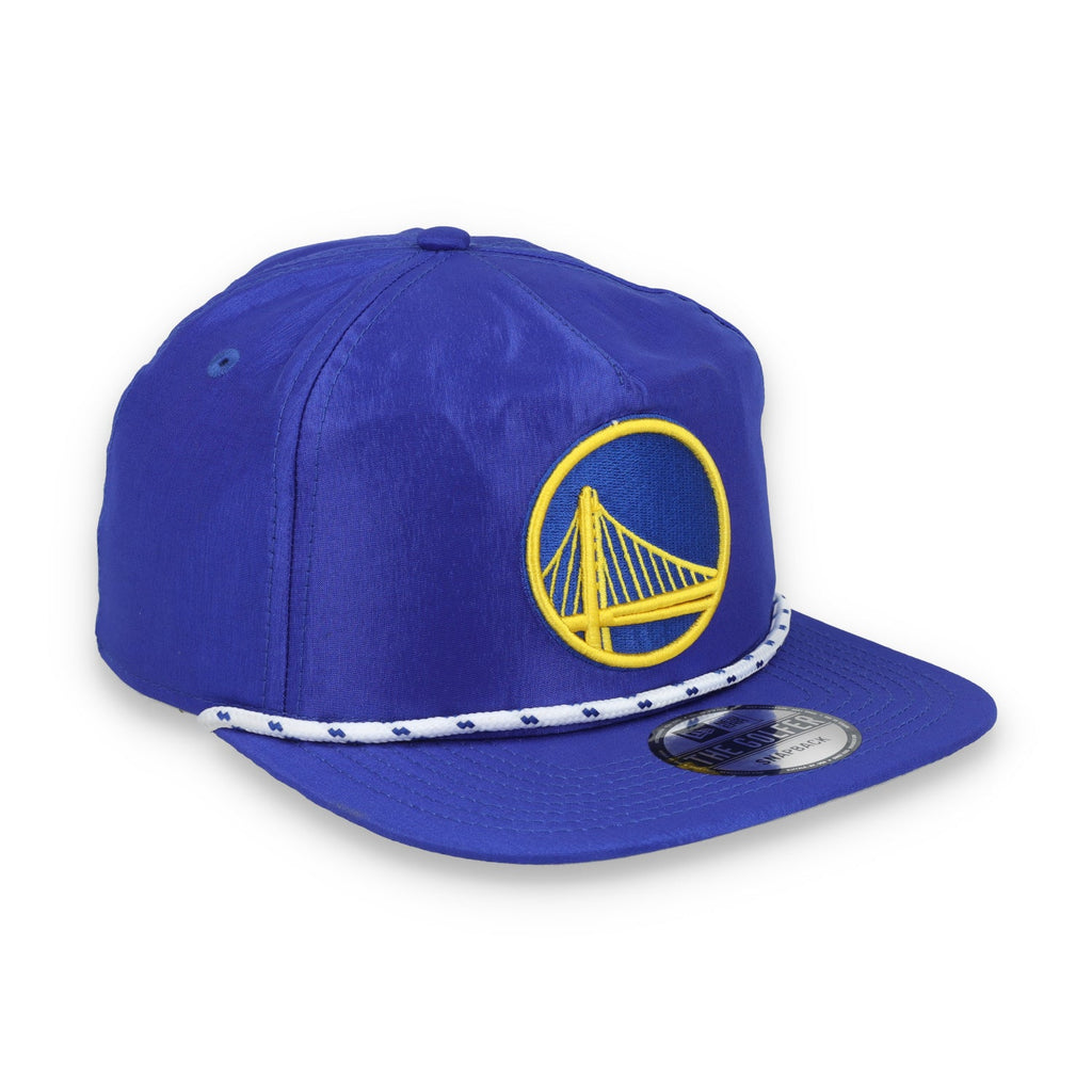 New Era Golden State Warriors Golfer Team Rope Snapback Hat - Blue product image 1, provided for visual reference and