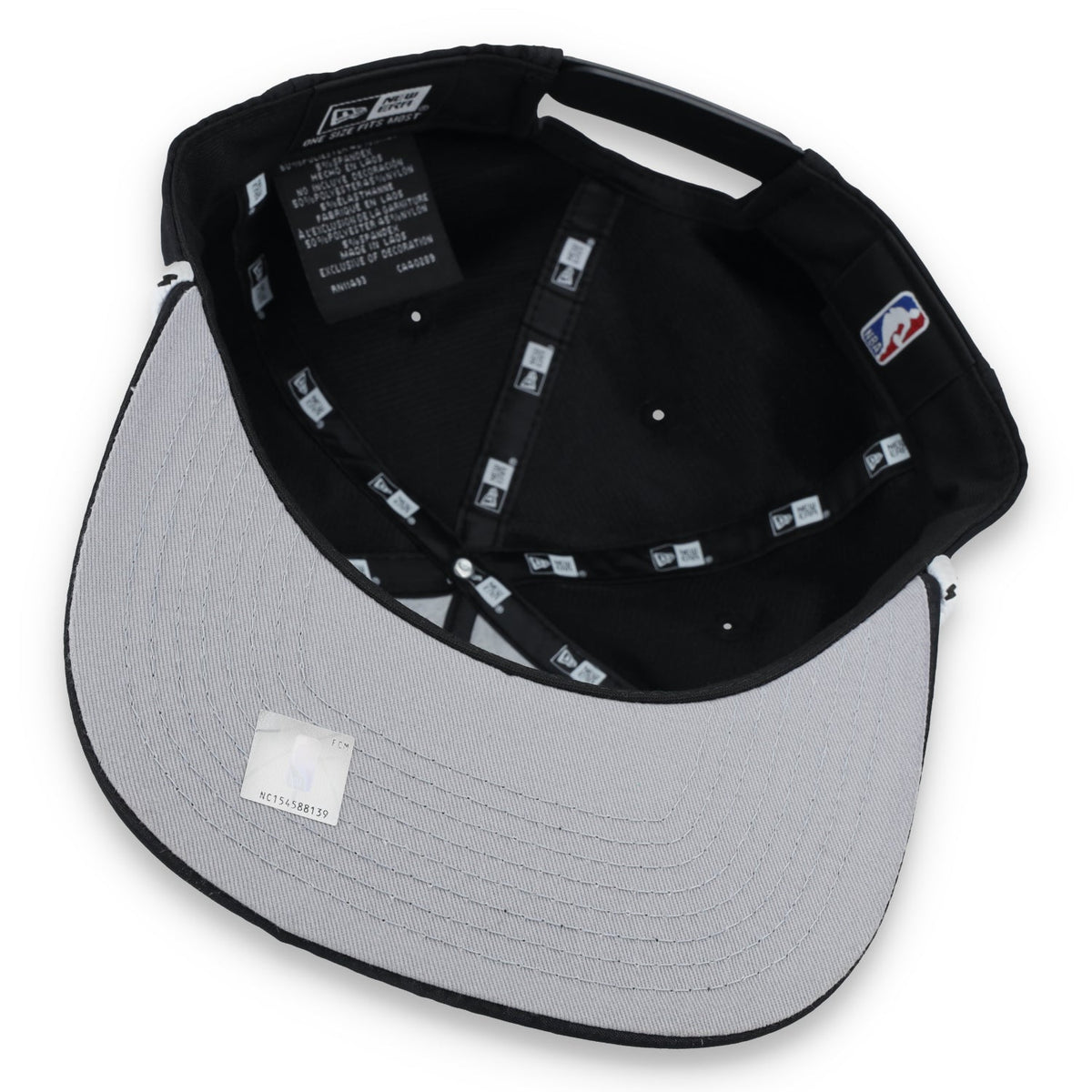 New Era Sacramento Kings Golfer Team Rope Snapback Hat - Black product image 7, provided for visual reference and product