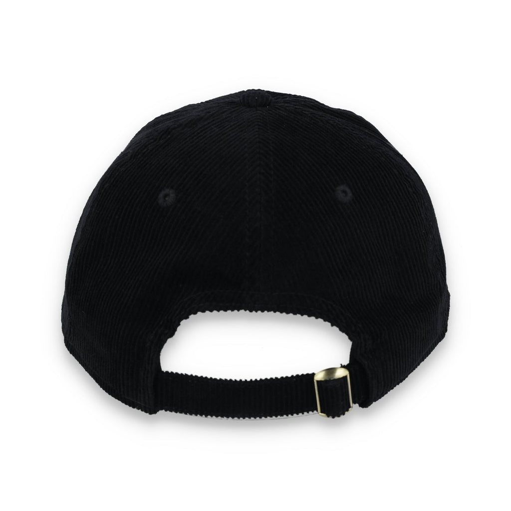 New Era Atlanta Braves Corduroy 9TWENTY Adjustable Hat-Black/White product image 5, provided for visual reference and