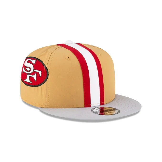 New Era San Francisco 49ers Historic Helmet Pack 9FIFTY Snapback Hat product image 5, provided for visual reference and