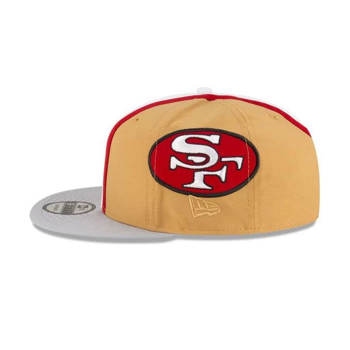 New Era San Francisco 49ers Historic Helmet Pack 9FIFTY Snapback Hat product image 3, provided for visual reference and