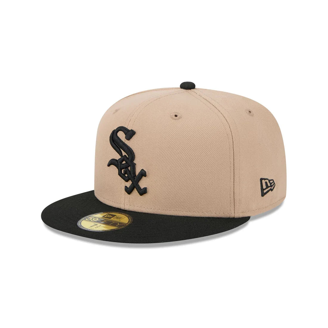 New Era Chicago White Sox 59FIFTY Fitted Hat-Camel product image 2, provided for visual reference and product detail review