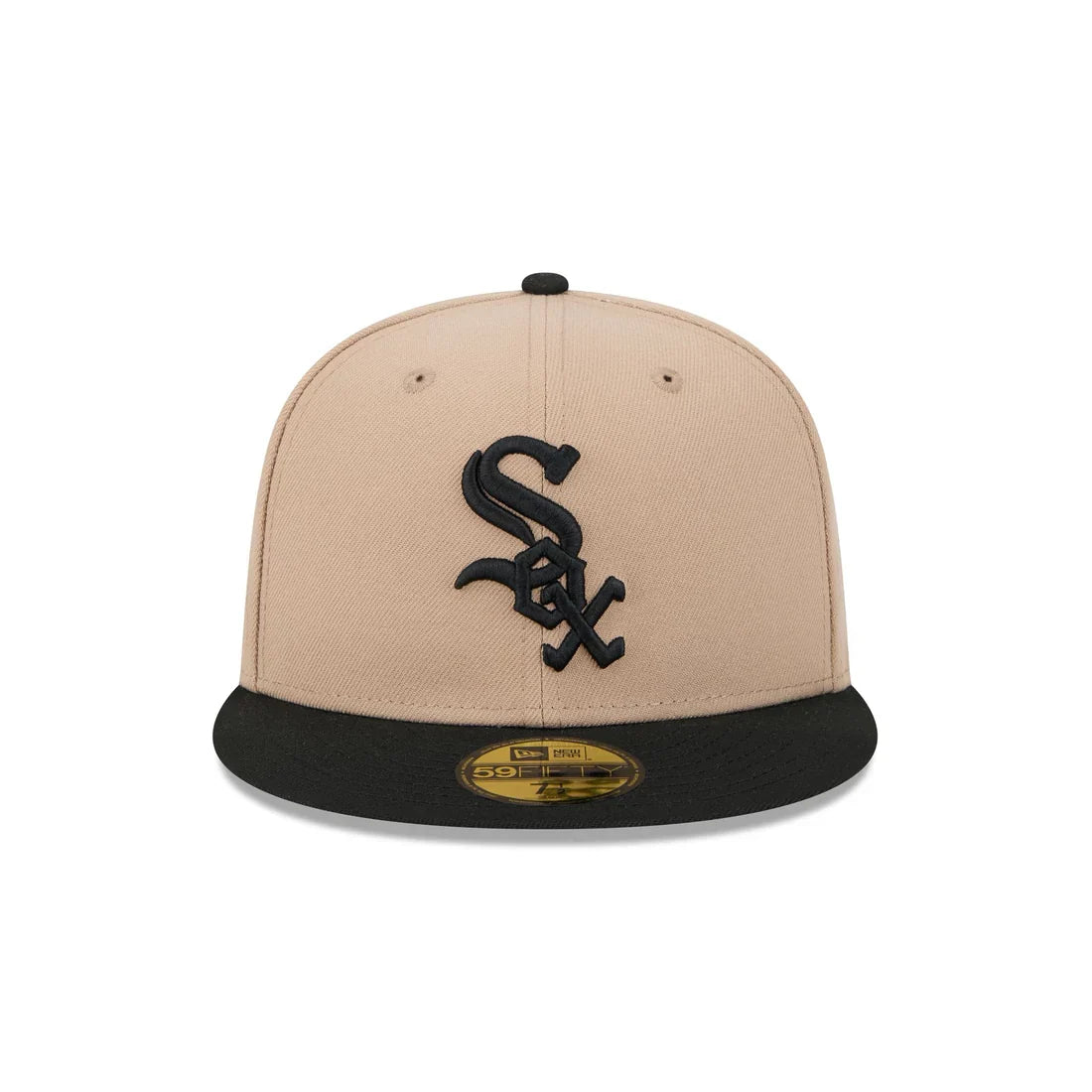 New Era Chicago White Sox 59FIFTY Fitted Hat-Camel product image 3, provided for visual reference and product detail review