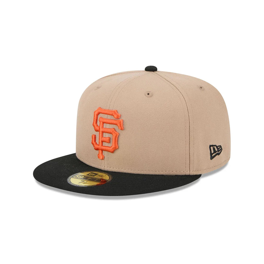 New Era San Francisco Giants 59FIFTY Fitted Hat-Camel product image 2, provided for visual reference and product detail