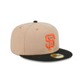 New Era San Francisco Giants 59FIFTY Fitted Hat-Camel product image 1, provided for visual reference and product detail