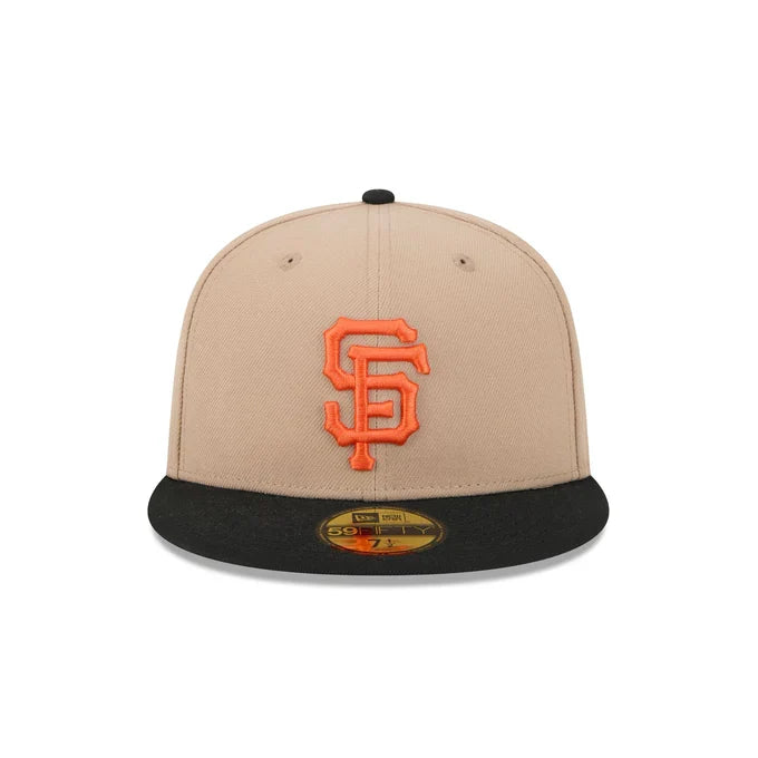 New Era San Francisco Giants 59FIFTY Fitted Hat-Camel product image 3, provided for visual reference and product detail