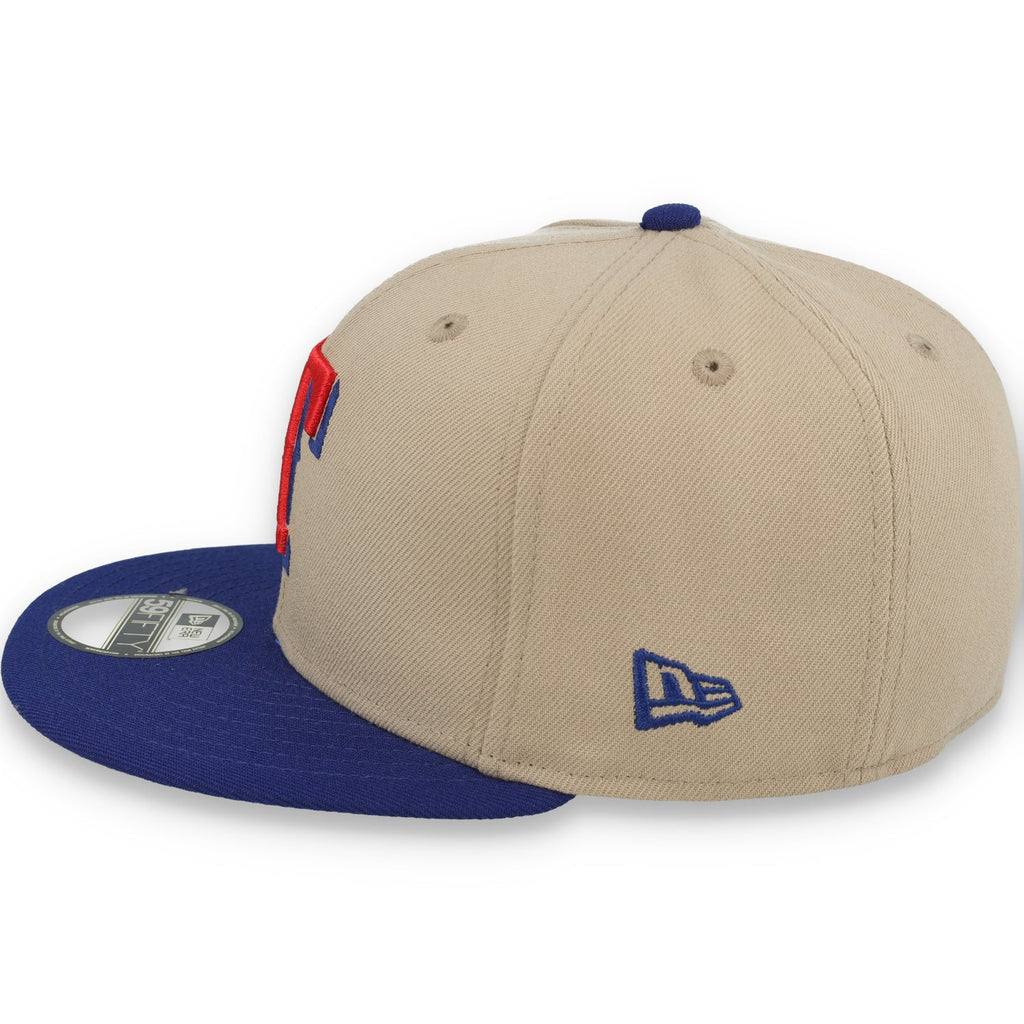 New Era Texas Rangers 59FIFTY Fitted Hat-Camel product image 4, provided for visual reference and product detail review