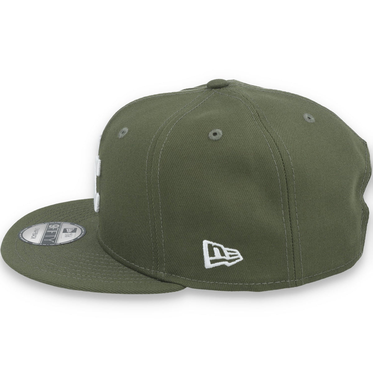 New Era Kansas City Royals 9FIFTY Snapback Hat- Olive Green product image 4, provided for visual reference and product
