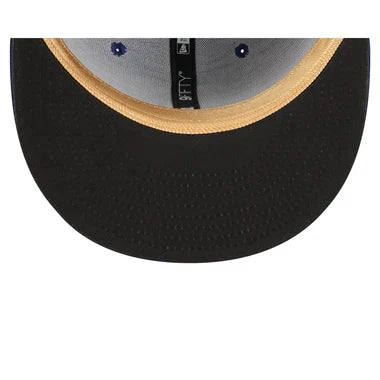 New Era Los Angeles Dodgers 2024 World Series Side Patch 9FIFTY Snapback Hat-Royal/Gold product image 5, provided for visual