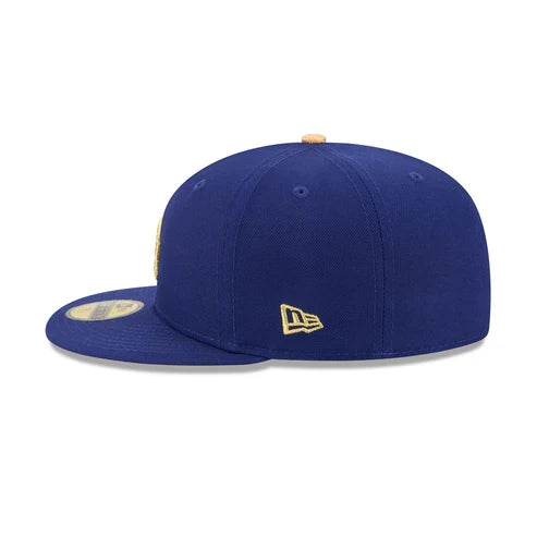 New Era Los Angeles Dodgers 2024 World Series Champions 59FIFTY Fitted Hat-Royal/Gold product image 5, provided for visual