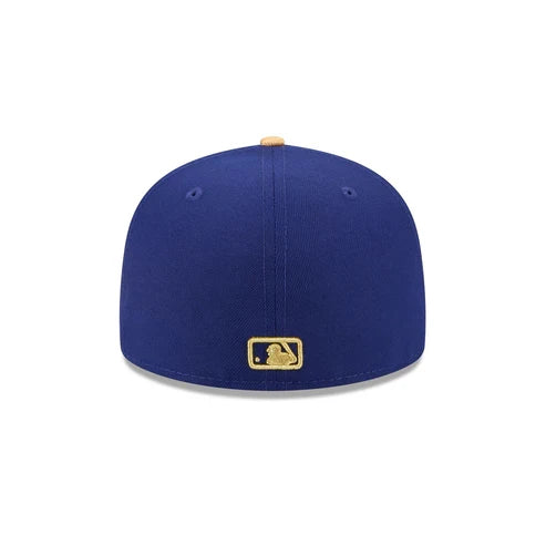 New Era Los Angeles Dodgers 2024 World Series Champions 59FIFTY Fitted Hat-Royal/Gold product image 6, provided for visual
