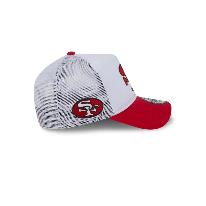 New Era San Francisco 49ers City Originals 9FORTY A-Frame Trucker Snapback Hat product image 4, provided for visual