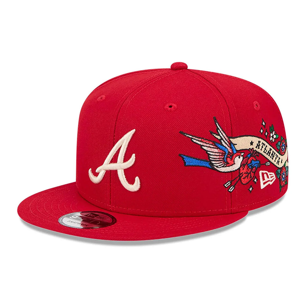 New Era Atlanta Braves City Art 9FIFTY Snapback Adjustable Hat product image 1, provided for visual reference and product