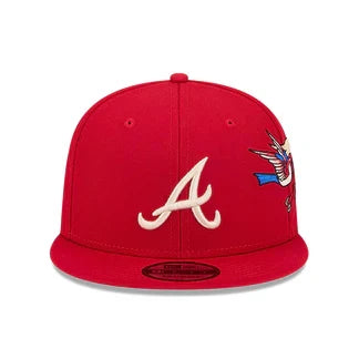 New Era Atlanta Braves City Art 9FIFTY Snapback Adjustable Hat product image 4, provided for visual reference and product