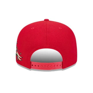 New Era Atlanta Braves City Art 9FIFTY Snapback Adjustable Hat product image 6, provided for visual reference and product