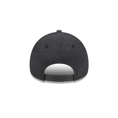 New Era San Diego Padres Logo Essentials A Frame 9FORTY Adjustable Hat-Charcoal Black product image 5, provided for visual
