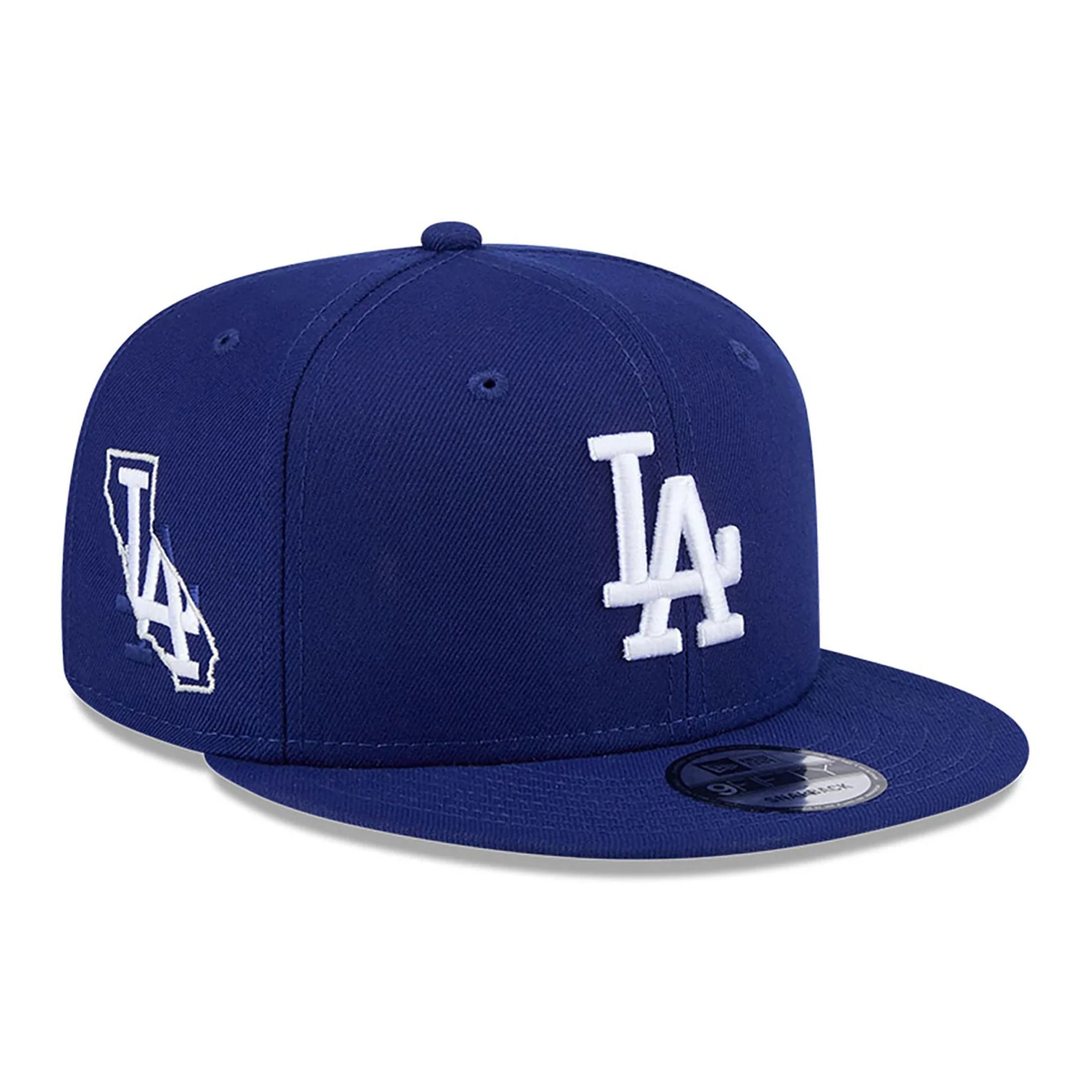 New Era Los Angeles Dodgers State Outline 9FIFTY Snapback Hat product image 1, provided for visual reference and product