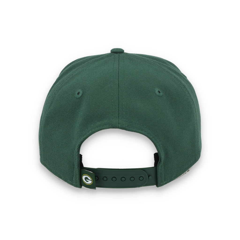 New Era Green Bay Packers 9SEVENTY Strech-Snap Adjustable Hat product image 5, provided for visual reference and product