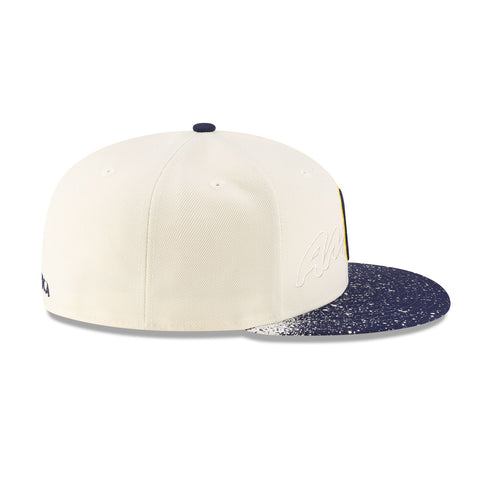 New Era Club America Splattered Visor 59FIFTY Fitted Hat product image 6, provided for visual reference and product detail