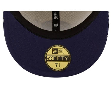 New Era Club America Splattered Visor 59FIFTY Fitted Hat product image 7, provided for visual reference and product detail