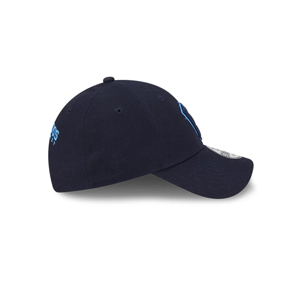 New Era Monterey Spray Logo 9FORTY Adjustable Hat - Navy product image 5, provided for visual reference and product detail