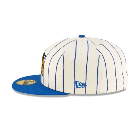 New Era Tigres UANL Retro Pinstripe 59FIFTY Fitted Hat product image 4, provided for visual reference and product detail