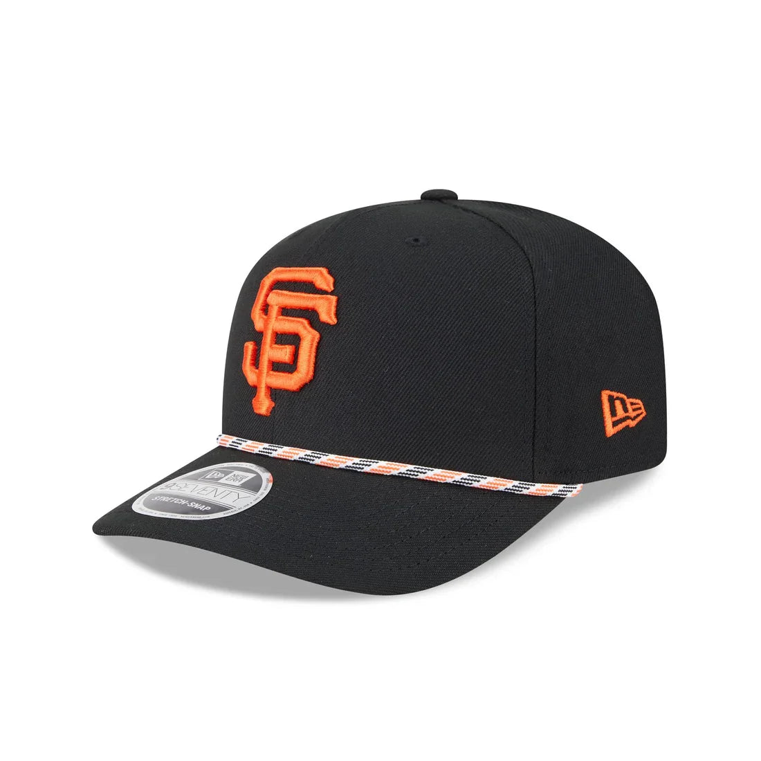 New Era San Francisco Giants Multi Rope 9SEVENTY Stretch-Snap Trucker Hat product image 2, provided for visual reference and