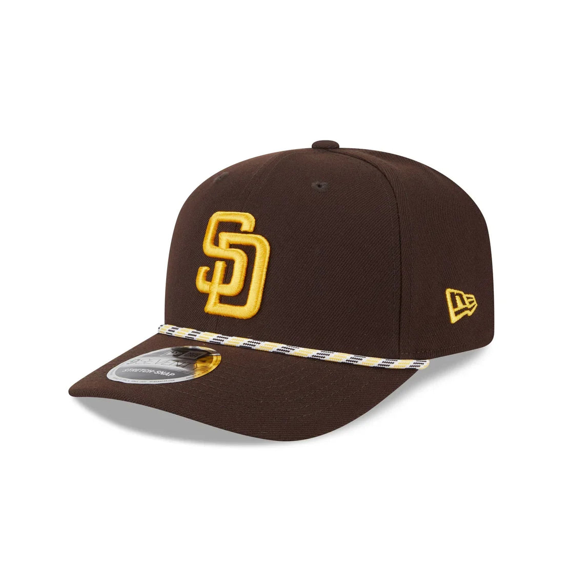 New Era San Diego Padres Multi Rope 9SEVENTY Stretch-Snap Hat product image 2, provided for visual reference and product