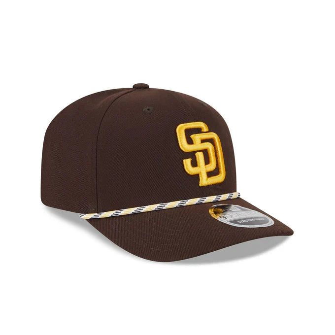 New Era San Diego Padres Multi Rope 9SEVENTY Stretch-Snap Hat product image 1, provided for visual reference and product
