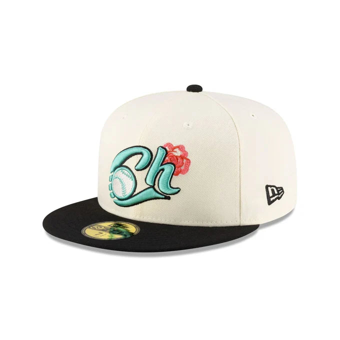New Era Charros De Jalisco 2-Tone Rose 59FIFTY Fitted Hat product image 2, provided for visual reference and product detail