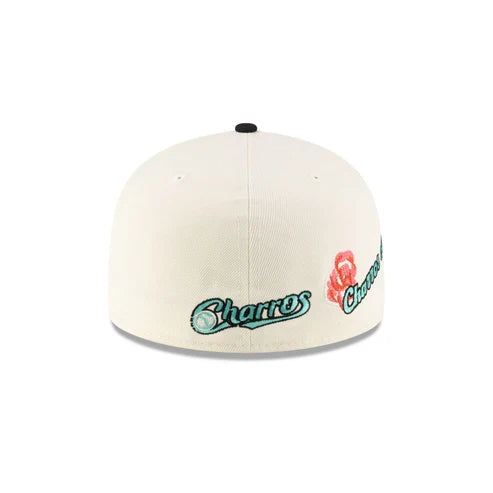 New Era Charros De Jalisco 2-Tone Rose 59FIFTY Fitted Hat product image 6, provided for visual reference and product detail