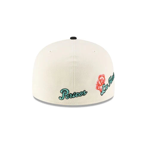 New Era Pericos De Puebla 2-Tone Rose 59FIFTY Fitted Hat product image 6, provided for visual reference and product detail