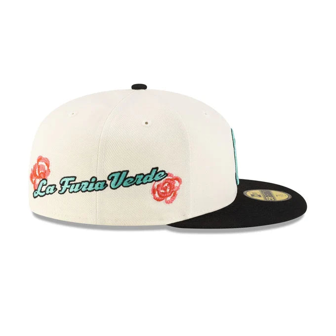New Era Pericos De Puebla 2-Tone Rose 59FIFTY Fitted Hat product image 4, provided for visual reference and product detail