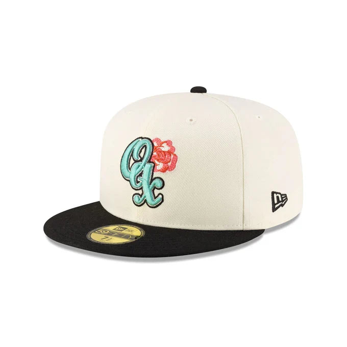 New Era Guerreros De Oaxaca 2-Tone Rose 59FIFTY Fitted Hat product image 2, provided for visual reference and product detail