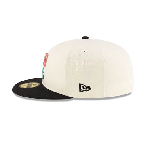 New Era Guerreros De Oaxaca 2-Tone Rose 59FIFTY Fitted Hat product image 5, provided for visual reference and product detail
