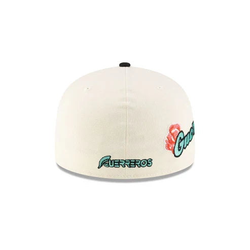 New Era Guerreros De Oaxaca 2-Tone Rose 59FIFTY Fitted Hat product image 6, provided for visual reference and product detail
