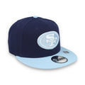New Era San Francisco 49ers 2-Tone Color Pack 9FIFTY Snapback Hat-Navy/Light Blue product image 1, provided for visual