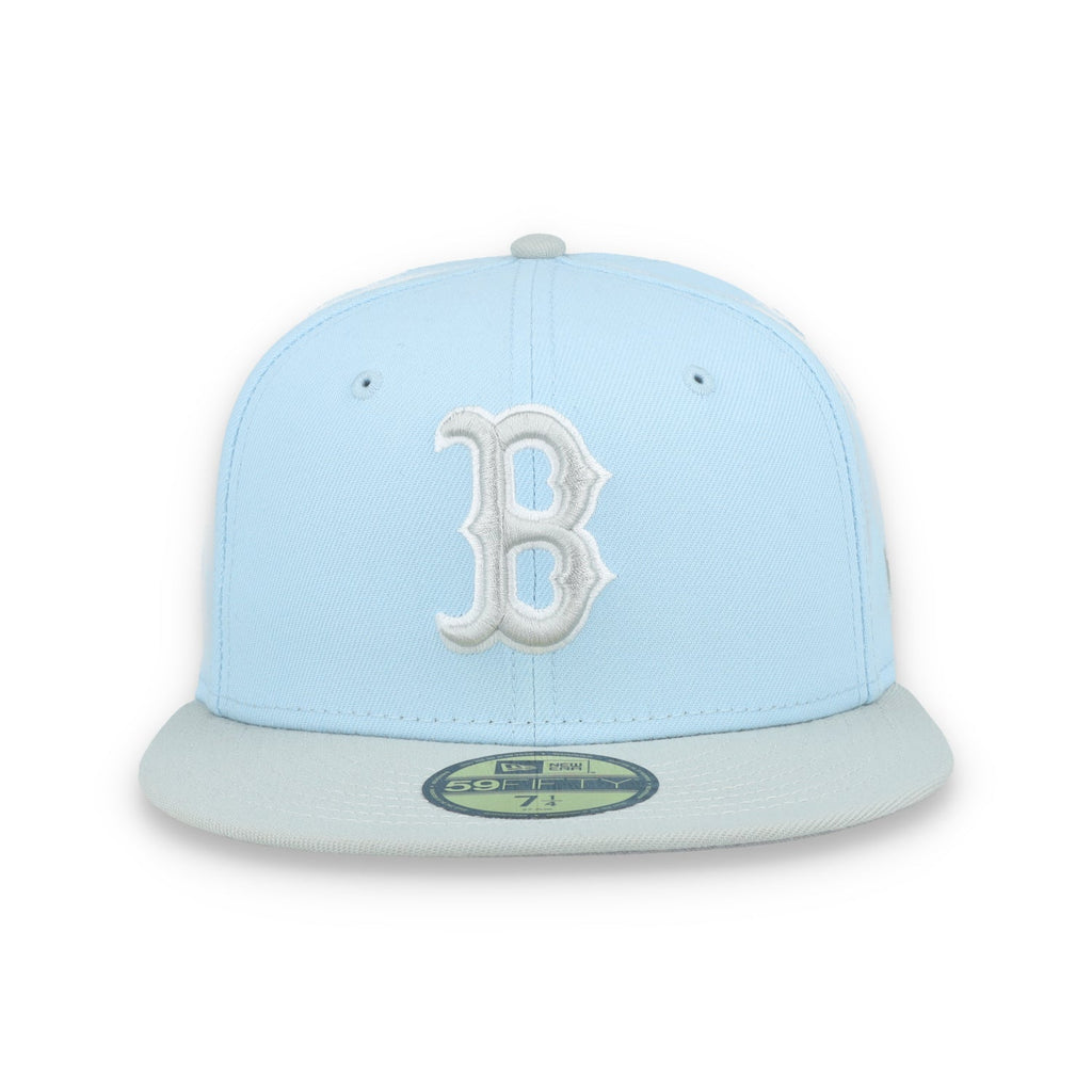 New Era Boston Red Sox 2-Tone Color Pack 59FIFTY Fitted-Light Blue/Gray product image 2, provided for visual reference and
