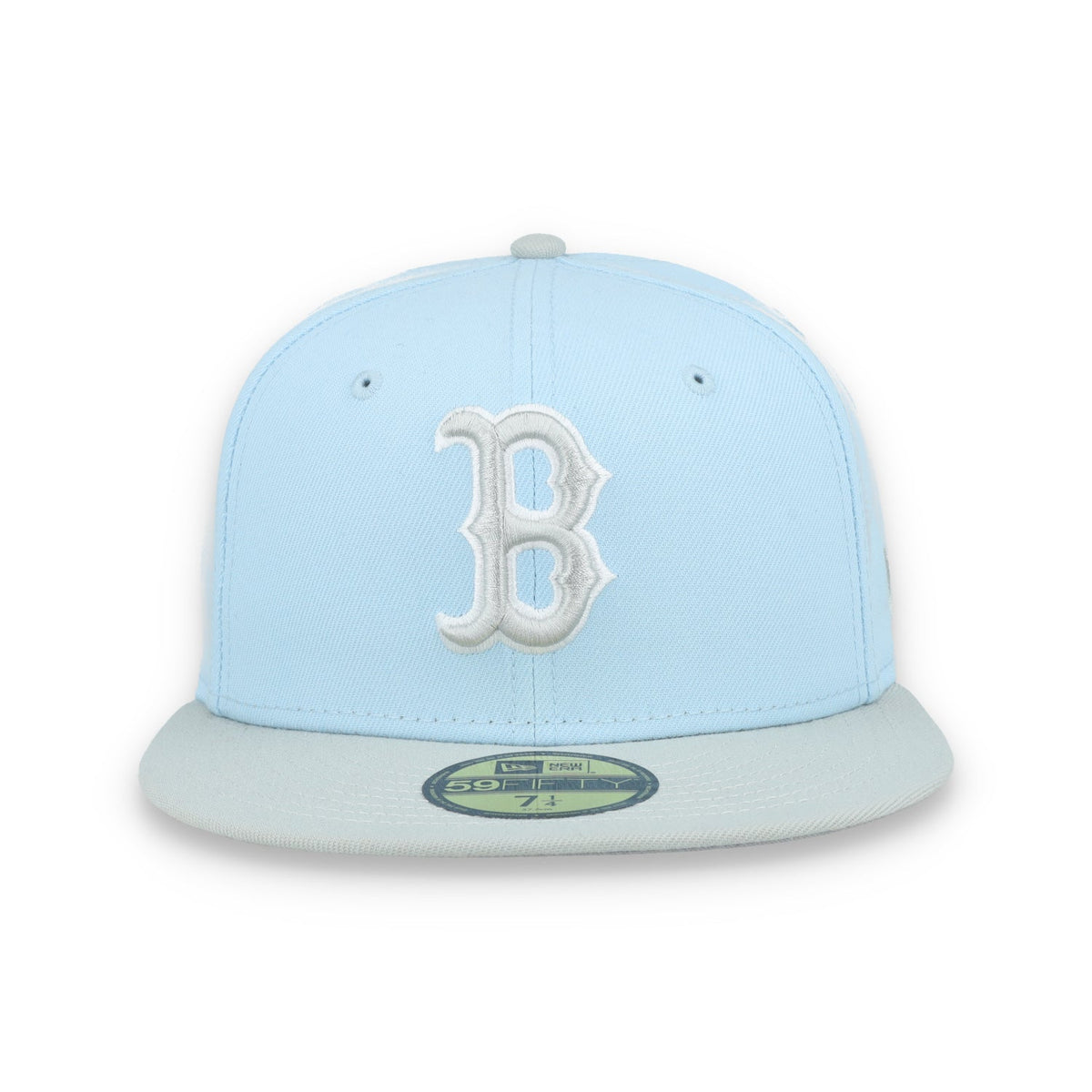 New Era Boston Red Sox 2-Tone Color Pack 59FIFTY Fitted-Light Blue/Gray product image 2, provided for visual reference and