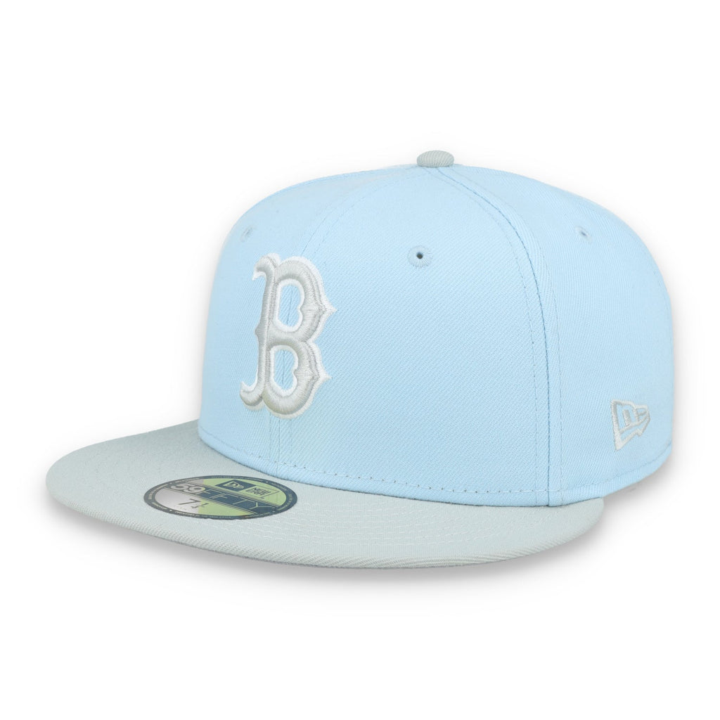 New Era Boston Red Sox 2-Tone Color Pack 59FIFTY Fitted-Light Blue/Gray product image 3, provided for visual reference and