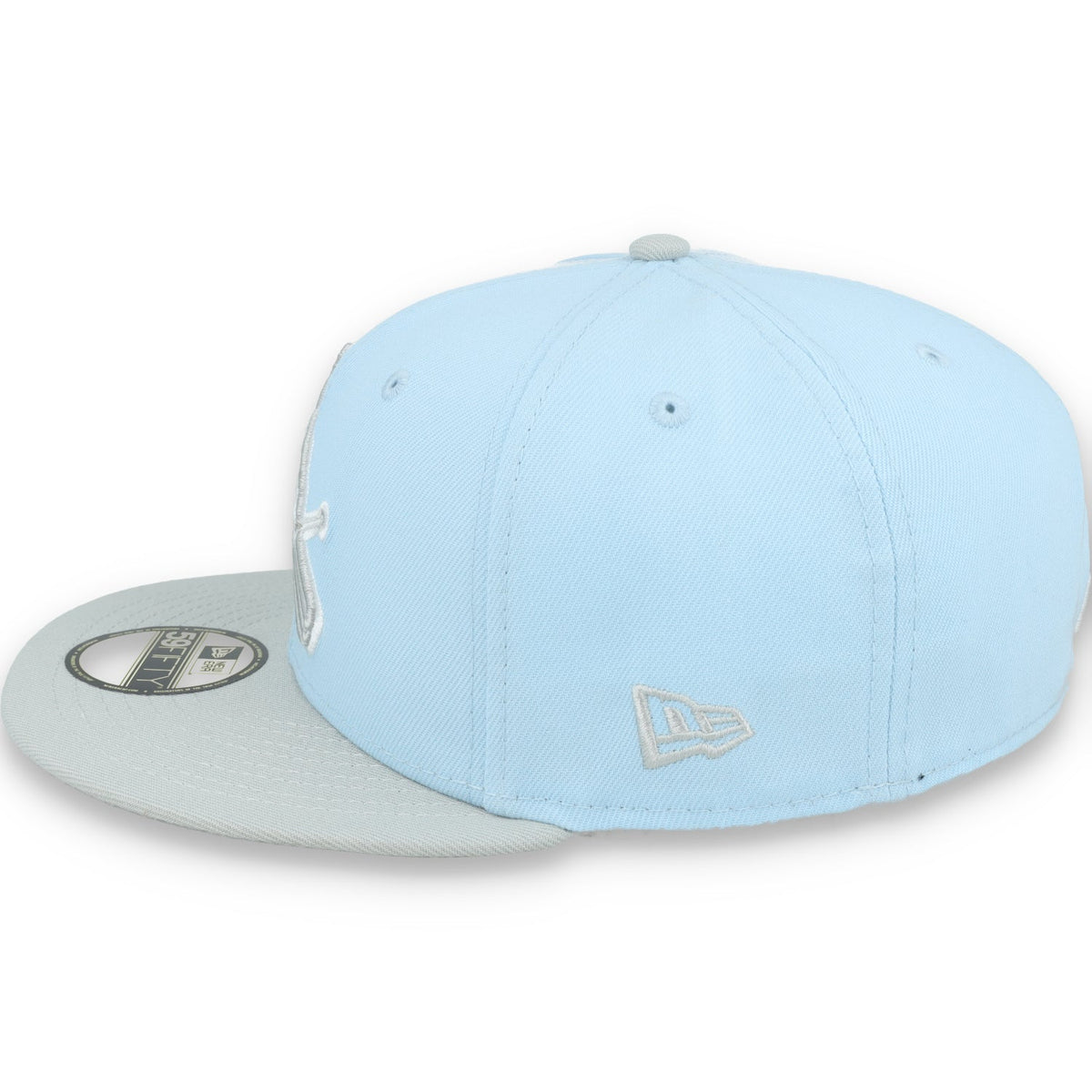 New Era St. Louis Cardinals 2-Tone Color Pack 59FIFTY Fitted Hat-Light Blue/Gray product image 4, provided for visual