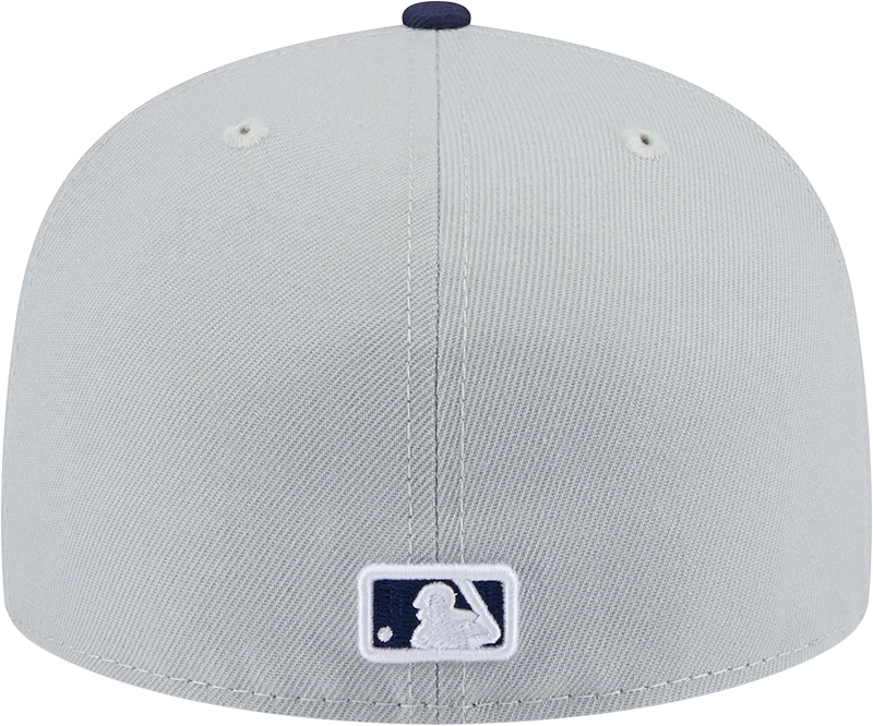 New Era New York Yankees 2-Tone Color Pack 59FIFTY Fitted Hat-Gray/Navy product image 6, provided for visual reference and