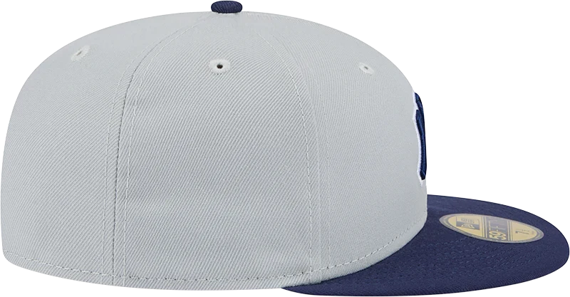 New Era New York Yankees 2-Tone Color Pack 59FIFTY Fitted Hat-Gray/Navy product image 5, provided for visual reference and