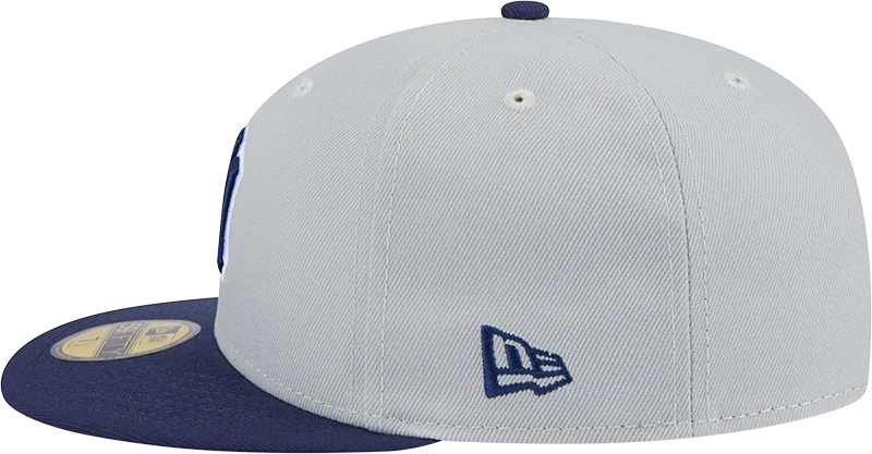 New Era New York Yankees 2-Tone Color Pack 59FIFTY Fitted Hat-Gray/Navy product image 4, provided for visual reference and