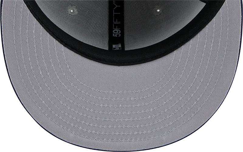 New Era New York Yankees 2-Tone Color Pack 59FIFTY Fitted Hat-Gray/Navy product image 7, provided for visual reference and