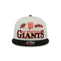 New Era San Francisco Giants Multi Logo Archive 9FIFTY Snapback Hat - Cream product image 1, provided for visual reference